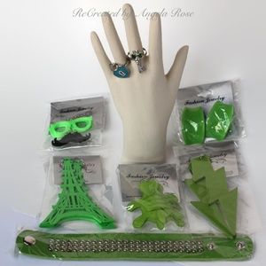 Funky Neon Jewelry Lot 3